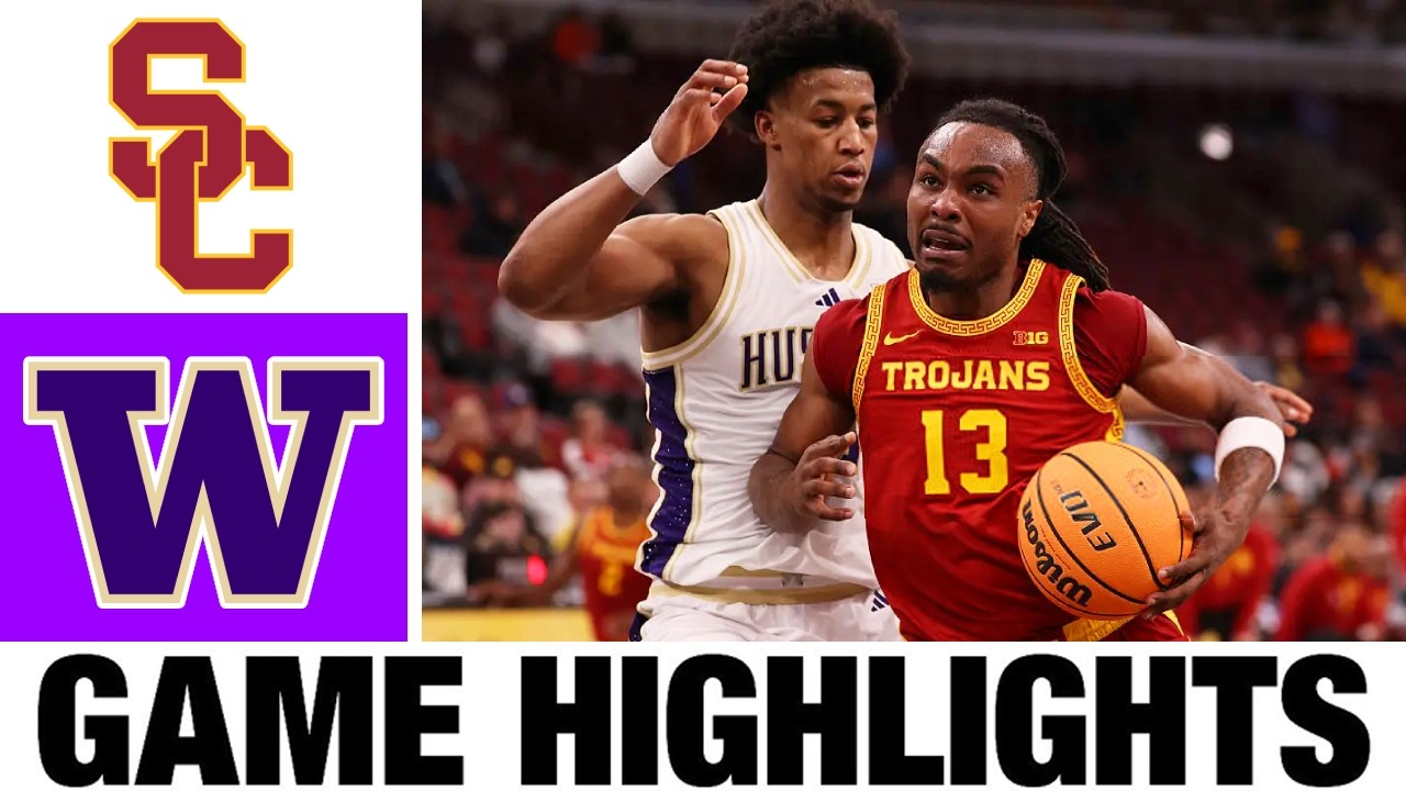 USC vs Washington Highlights | Men's Basketball | College Basketball 2026