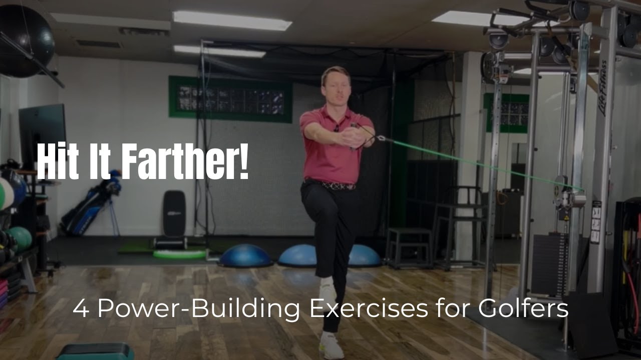 4 Exercises to Strengthen Your Core & Lower Body for a Faster Golf Swing!