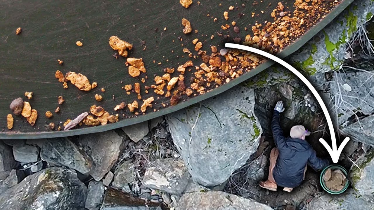 Finding Gold Under Big Boulders!