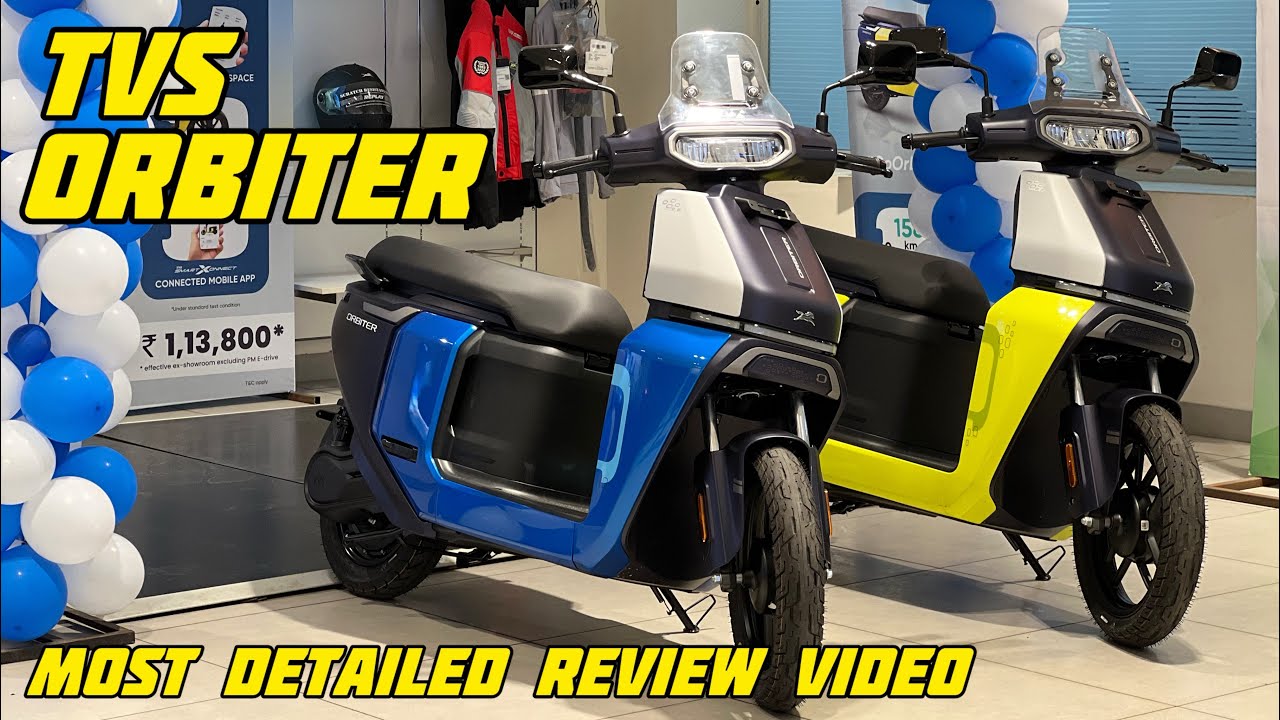 All New Electric Scooter By TVS 🤩| 2026 Tvs ORBITER Most Detailed Review Video | VFM EV SCOOTER 