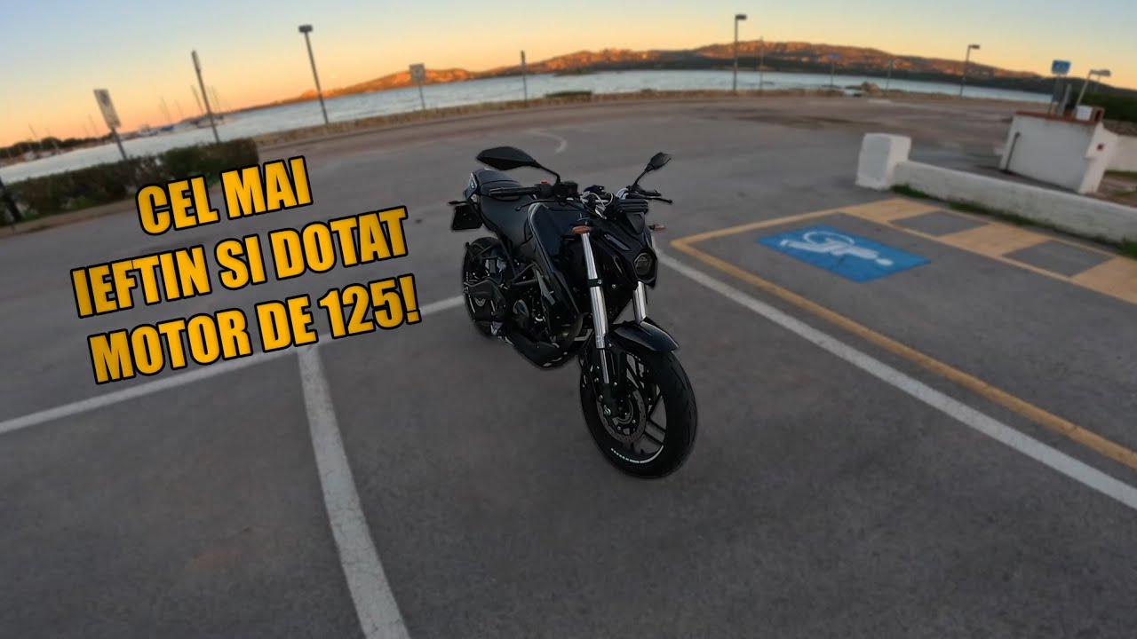 CEL MAI IEFTIN SI DOTAT MOTOR DE 125! - VOGE BRIVIDO 125R