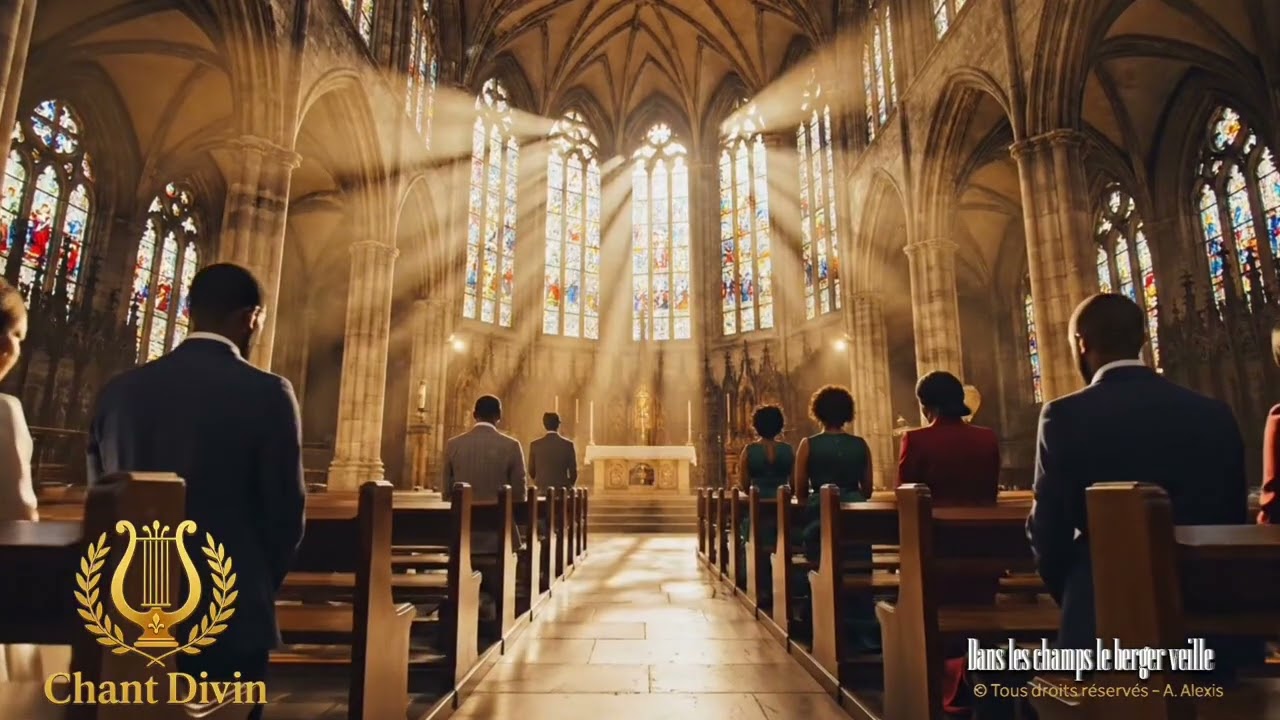 Dans les champs le berger veille.....#gospelmusic #chantdivin #music #jesus #église