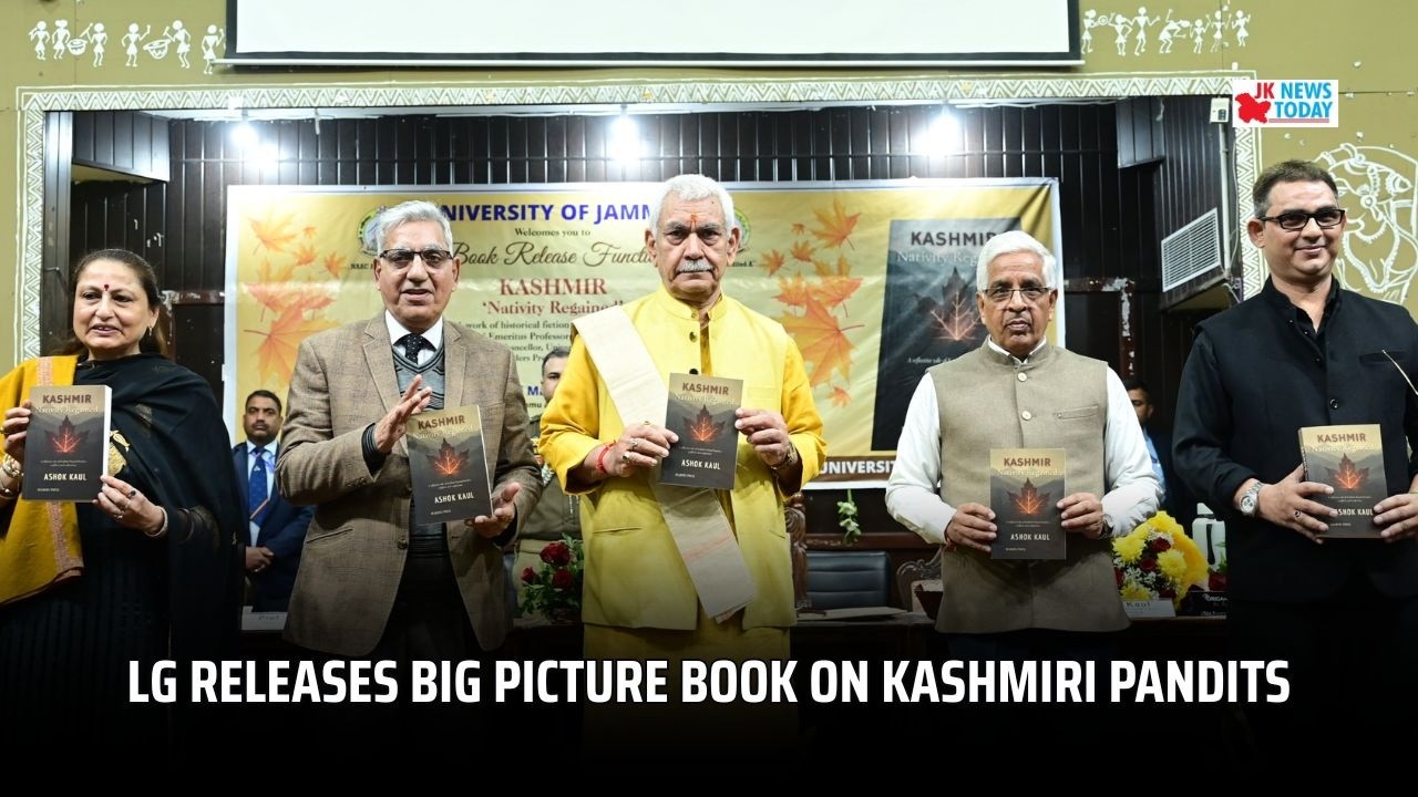 LG releases big picture book on Kashmiri Pandits | JK News Today