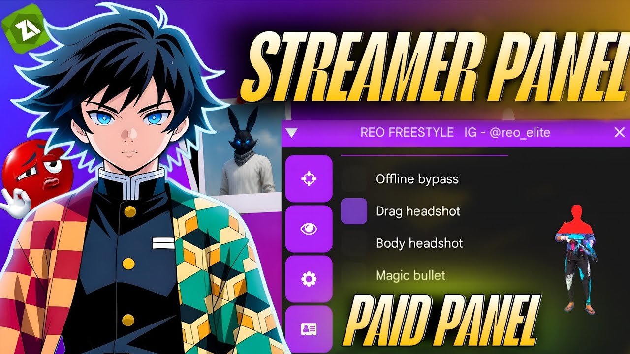 STREAMER PANEL LEAKED! 🎯 MAIN ID USE LIVE (PAID FEATURES Reveal)