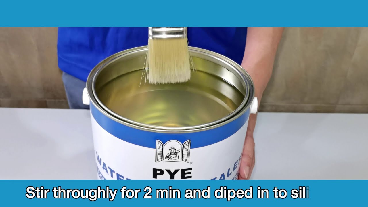 PYE WATERPRUF SEALER