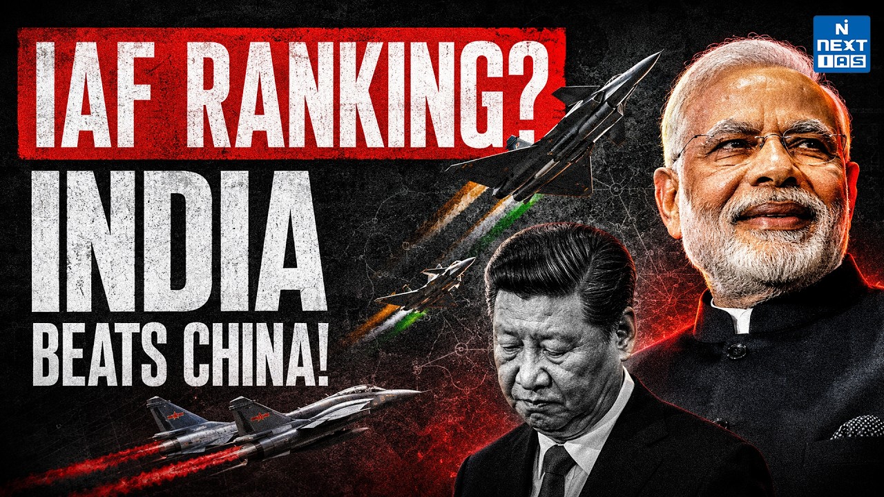 Global Air Power Rankings 2026 Explained | Why India Dropped to 6th? | Indian Air Force | NEXT IAS