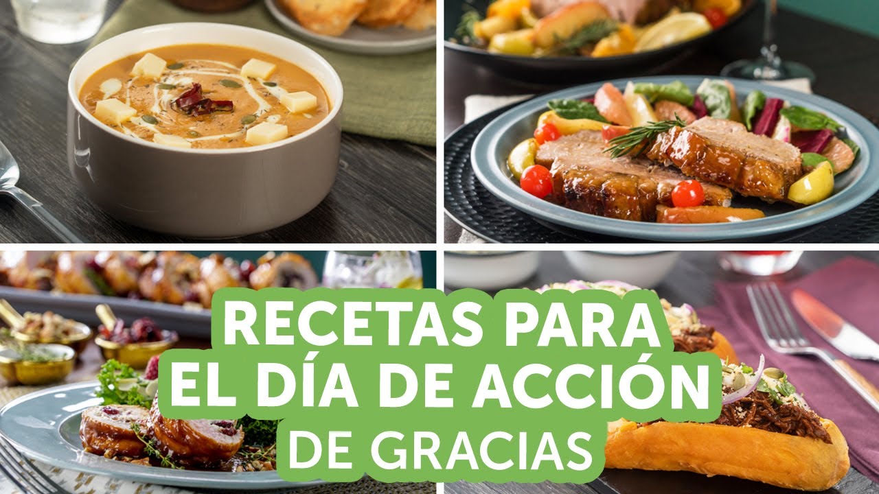 Recetas para el Día de Acción de Gracias | Kiwilimón