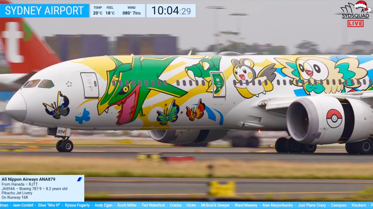 🔴2 Hour Dash! - Plane Spotting @ Sydney Airport with Tim - 16.12.25🔴