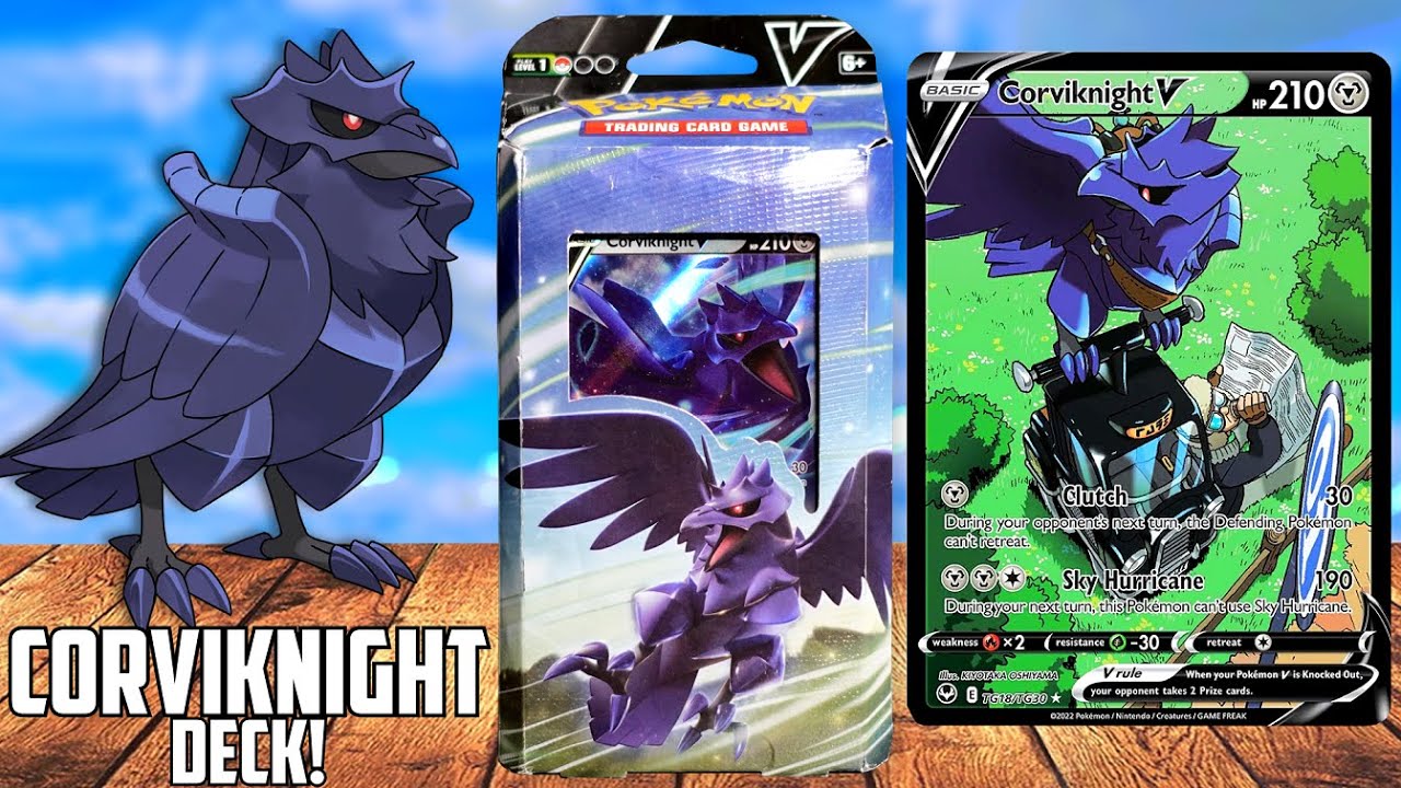 Corviknight V-Battle Deck! IS IT WORTH IT? (Opening/Review/Deck List)