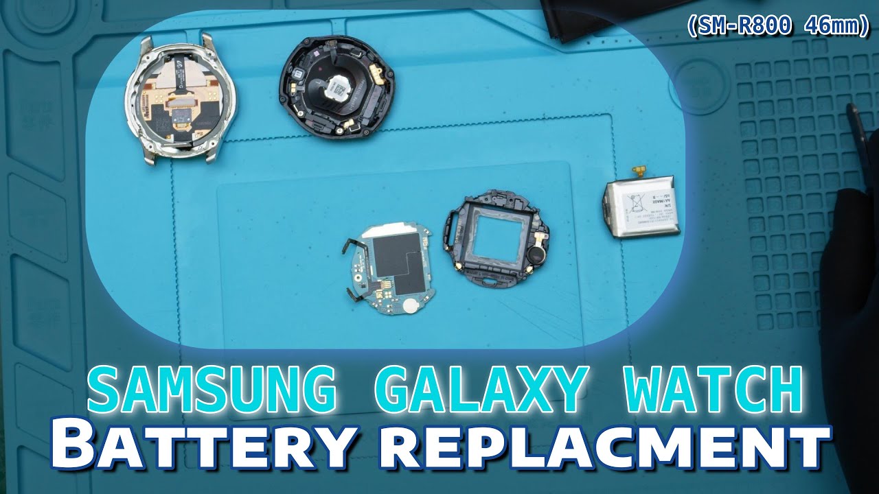 Extend Your Galaxy Watch's Life: Battery Replacement Tutorial! Samsung Watch Battery Replacement