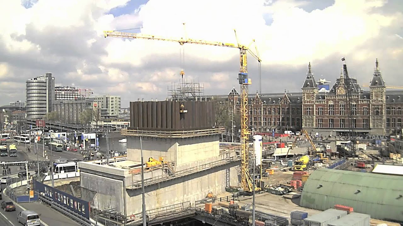 Opkomst en ondergang van een Noord/Zuidlijn-tunnel in 500.000 beelden