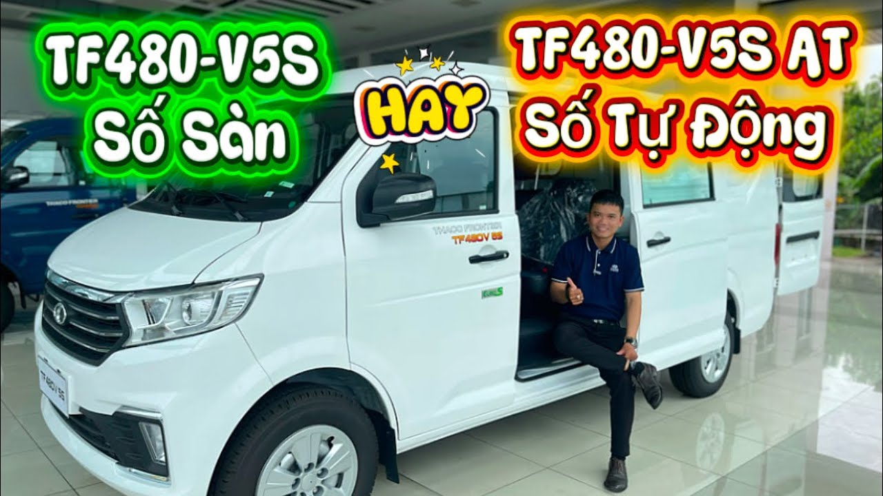 Xe Tải Van 5 Chỗ - TF480V5S Số Tự Động Và Số Sàn 
