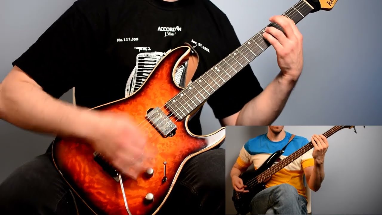 Nirvana - Very Ape. Guitar and bass Rock cover