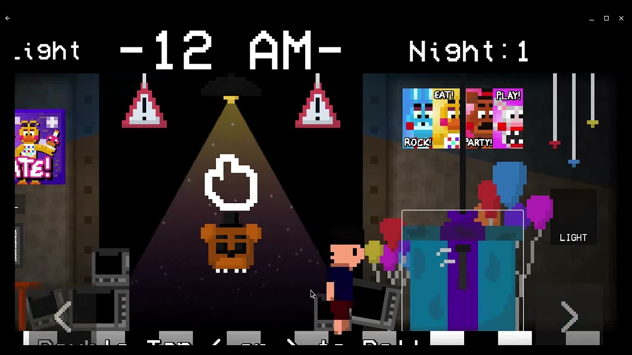 this is FNAF 2D