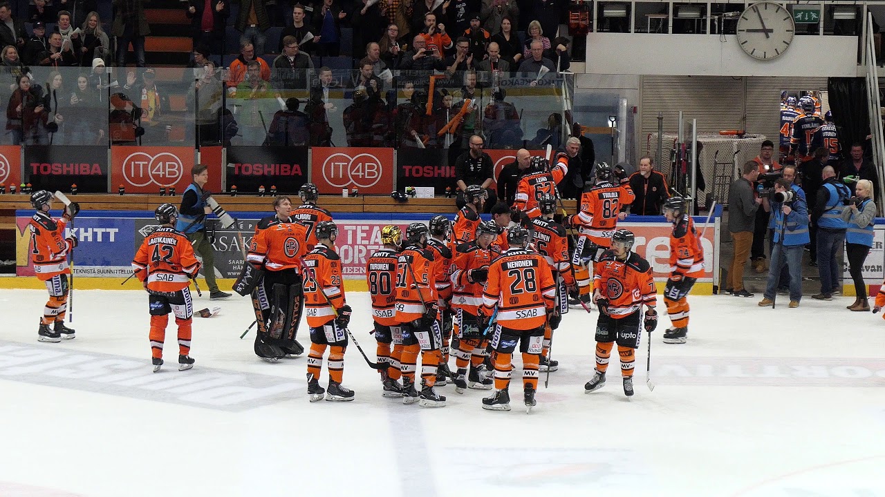 HPK 4 - 3 Tappara 15.4.2019 / Pelin loppu ja juhlinnat