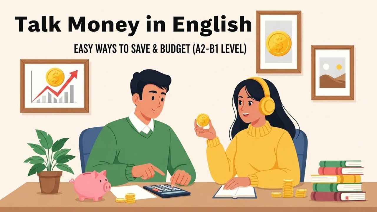English Podcast: Easy Ways to Save & Budget Money 💰 | Mr. English Studio