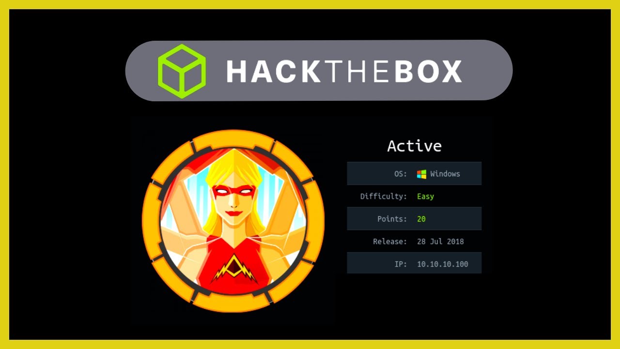 HACKTHEBOX | Resolución de la Máquina ACTIVE - HACKING ÉTICO [CTF]