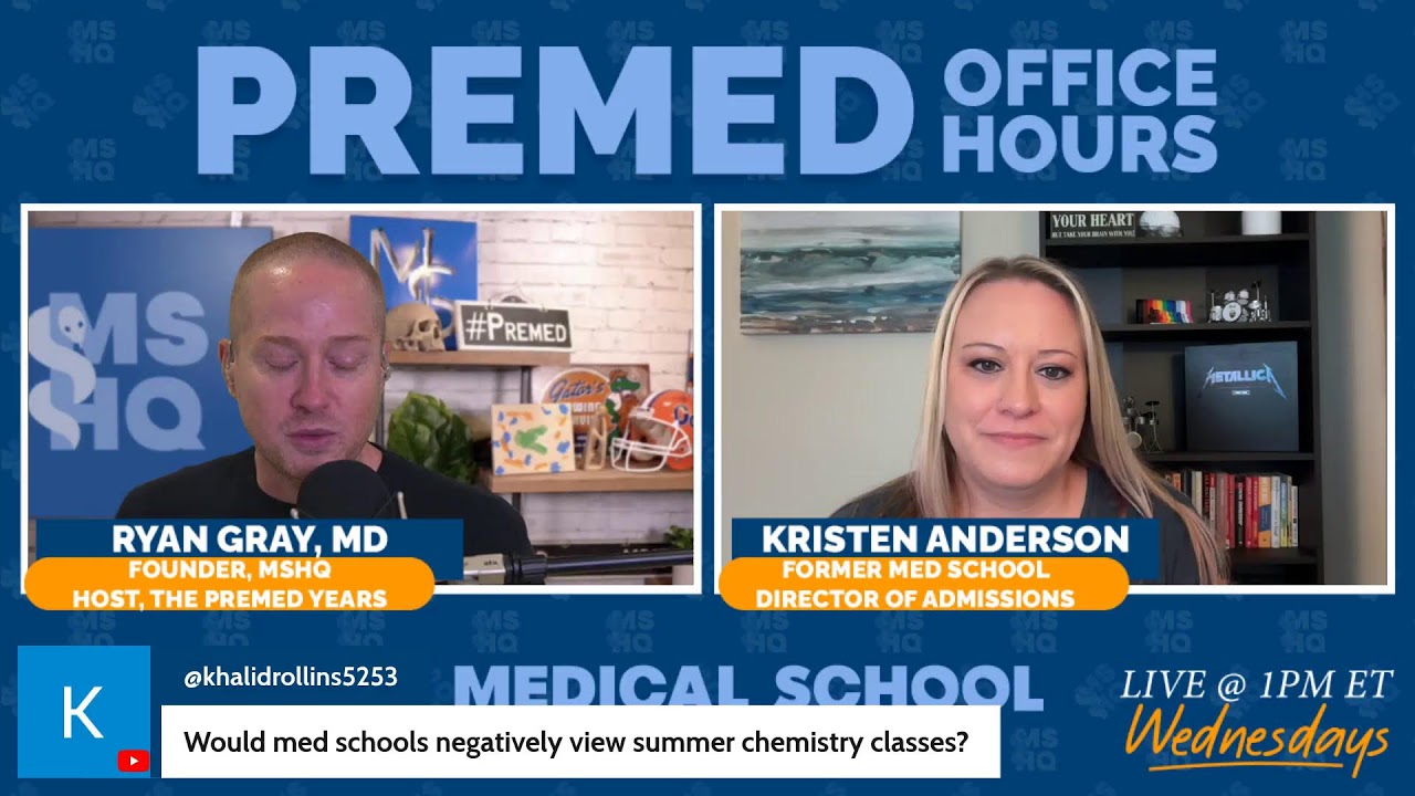Premed Office Hours! Beyond the Secondary: Building Your Best Application