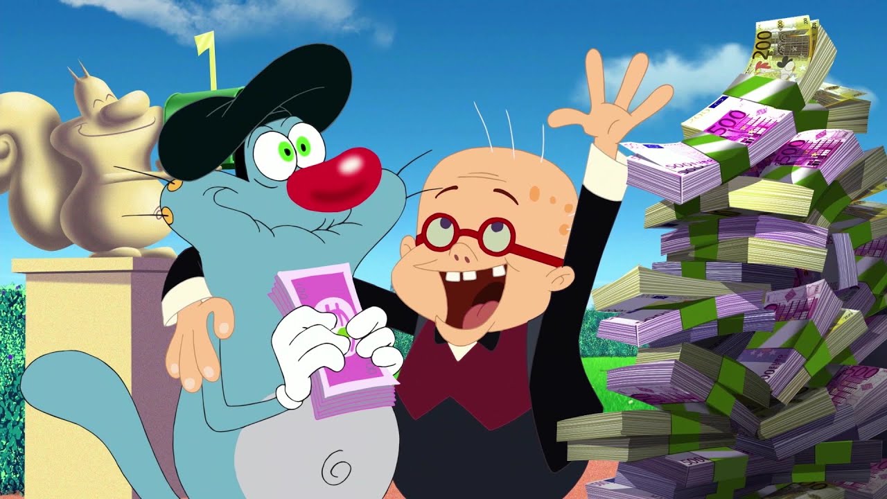 Oggy and the Cockroaches - Oggy's getting rich! (SEASON 4) BEST CARTOON COLLECTION | New Episodes HD
