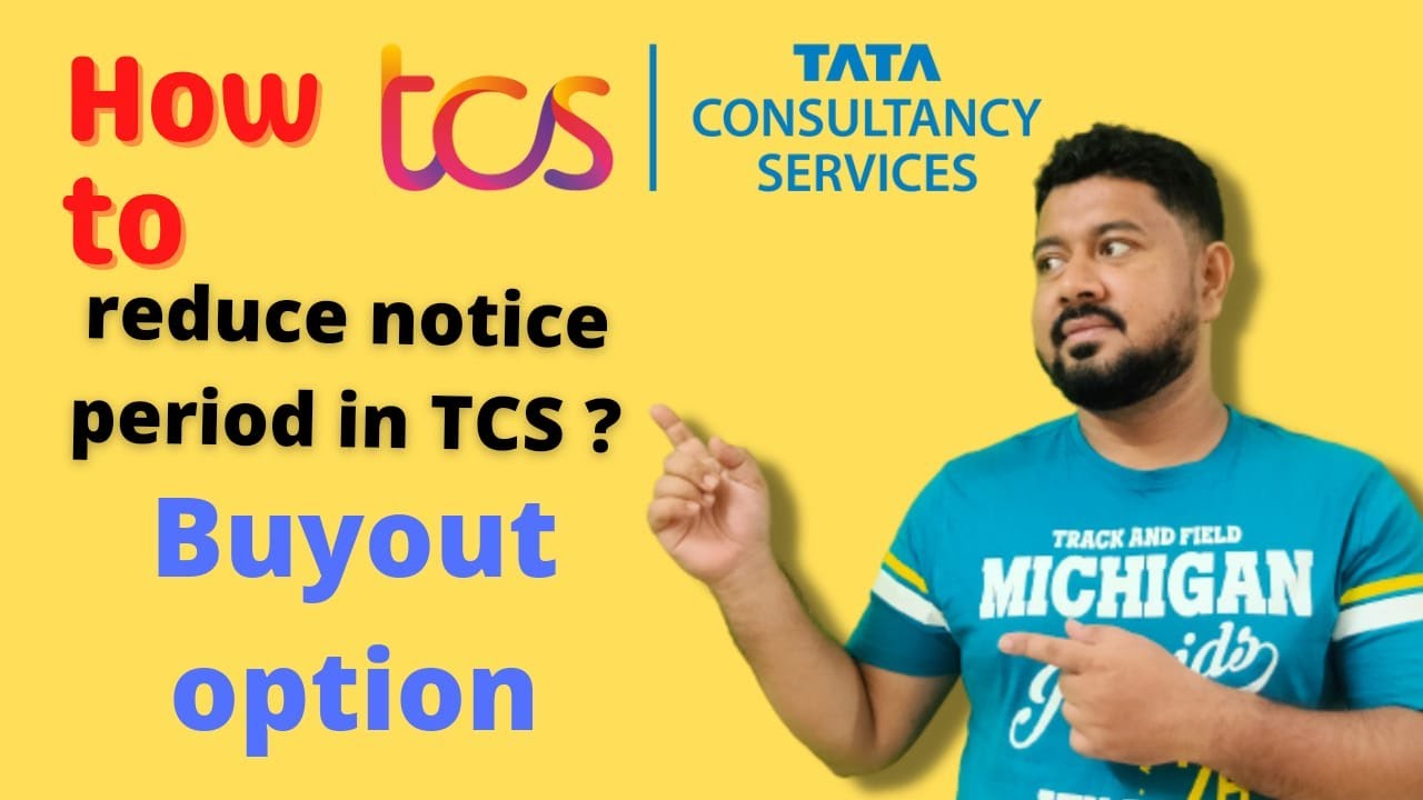 How to Reduce Notice Period in TCS | TCS Buyout Option #buyout #tcs #noticeperiod