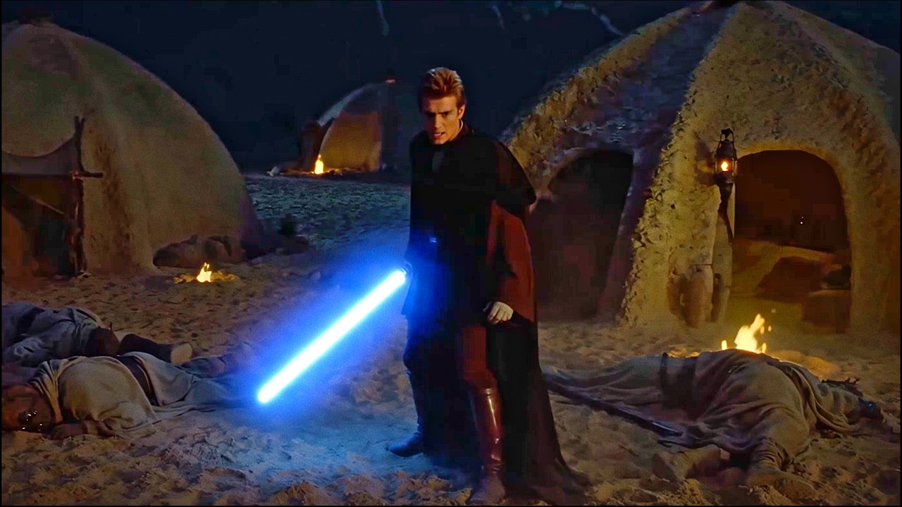 Star Wars: Anakin Slaughters The Tusken Raiders (Unseen Until Now)