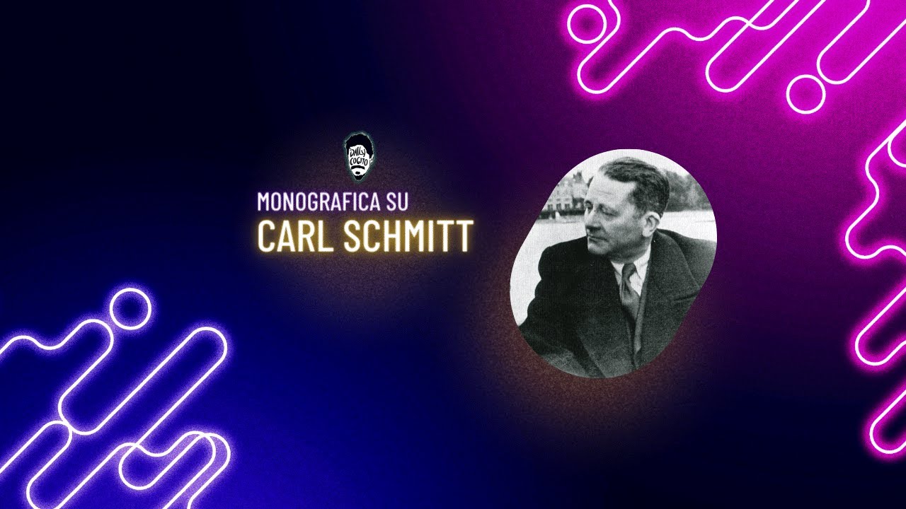 Nemico, Sovranit&agrave; e Stato di Eccezione: CARL SCHMITT (Monografica)