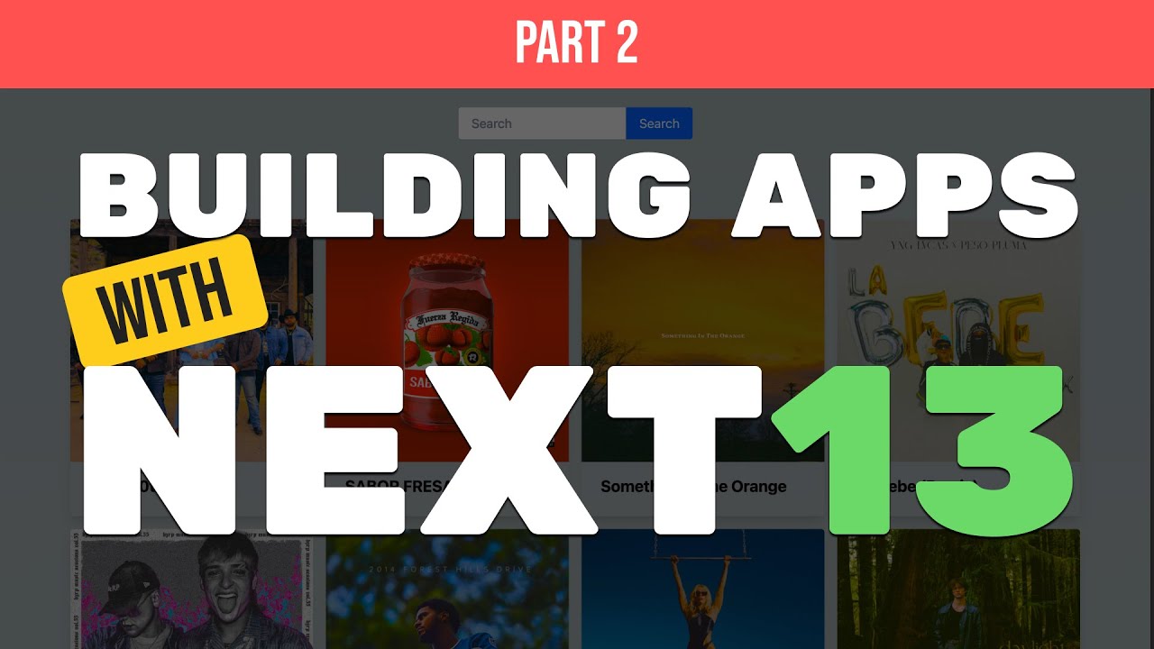 Next.js Album Search App - Parallel, Intersecting & Dynamic Routes (Part 2)