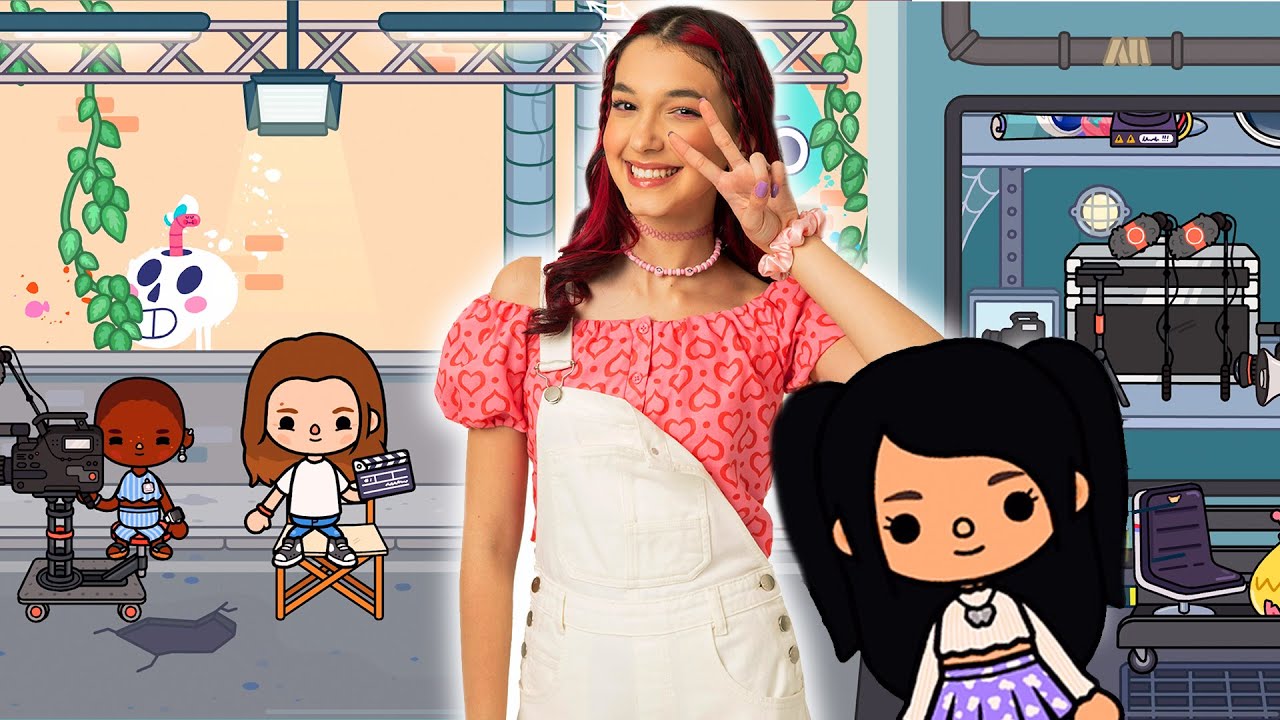 ROTINA da LULUCA na ESCOLA de CINEMA (Toca Life World) | Família Luluca