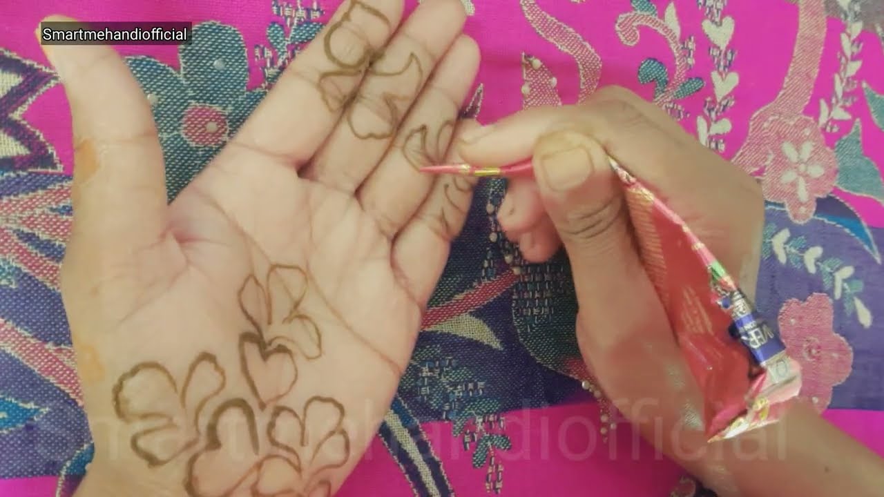 Easy and Beautyful front hand mehandi designs || Arabic mehandi Design || Mehandi Design ||#mehndi 