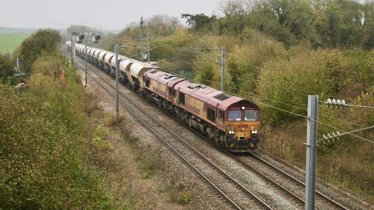 DB Cargo France 66029 + 66234 pass Saint-Tricat - 10/11/24