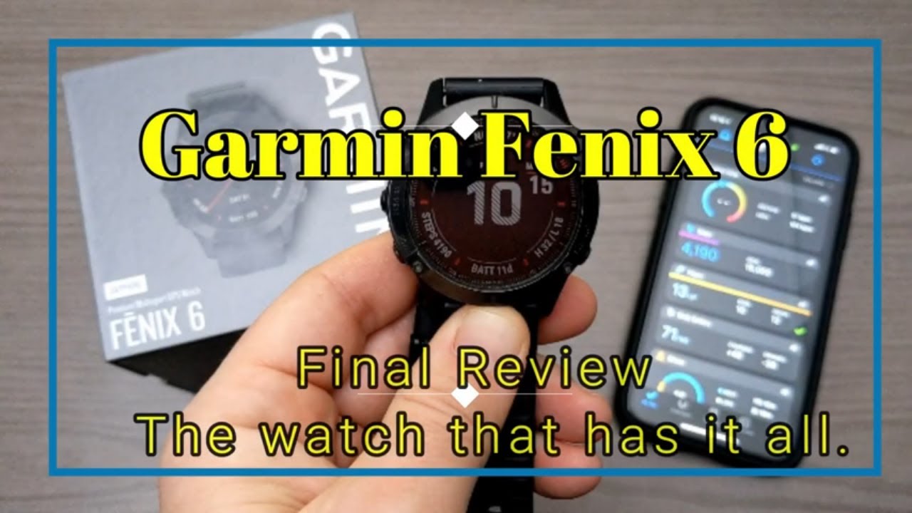 Garmin Fenix 6 - Full Review - The GOAT GPS Smartwatch?