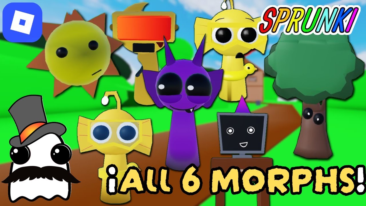 Todas las 6 insignias nuevas + 1 secreto | 3D SPRUNKI MULTIVERSE | Koda