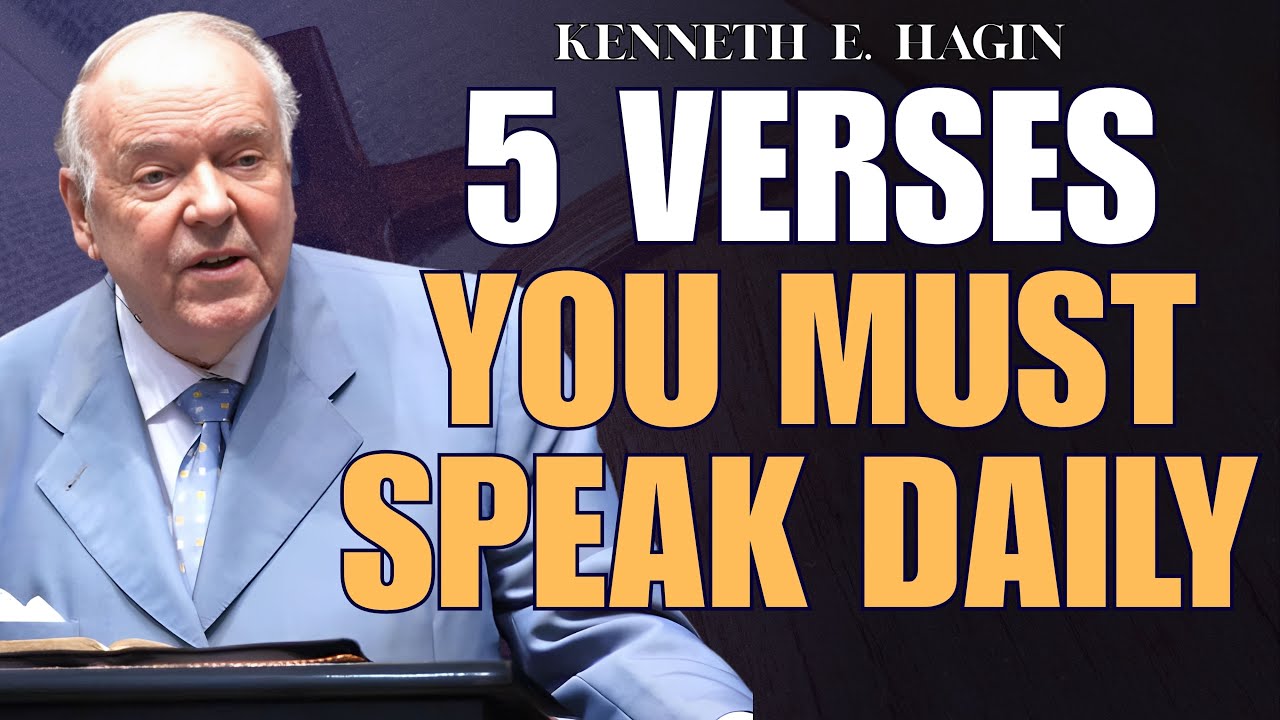 KENNETH E. HAGIN Reveals God’s “Healing Prescription” — 5 VERSES You Must Speak Daily!