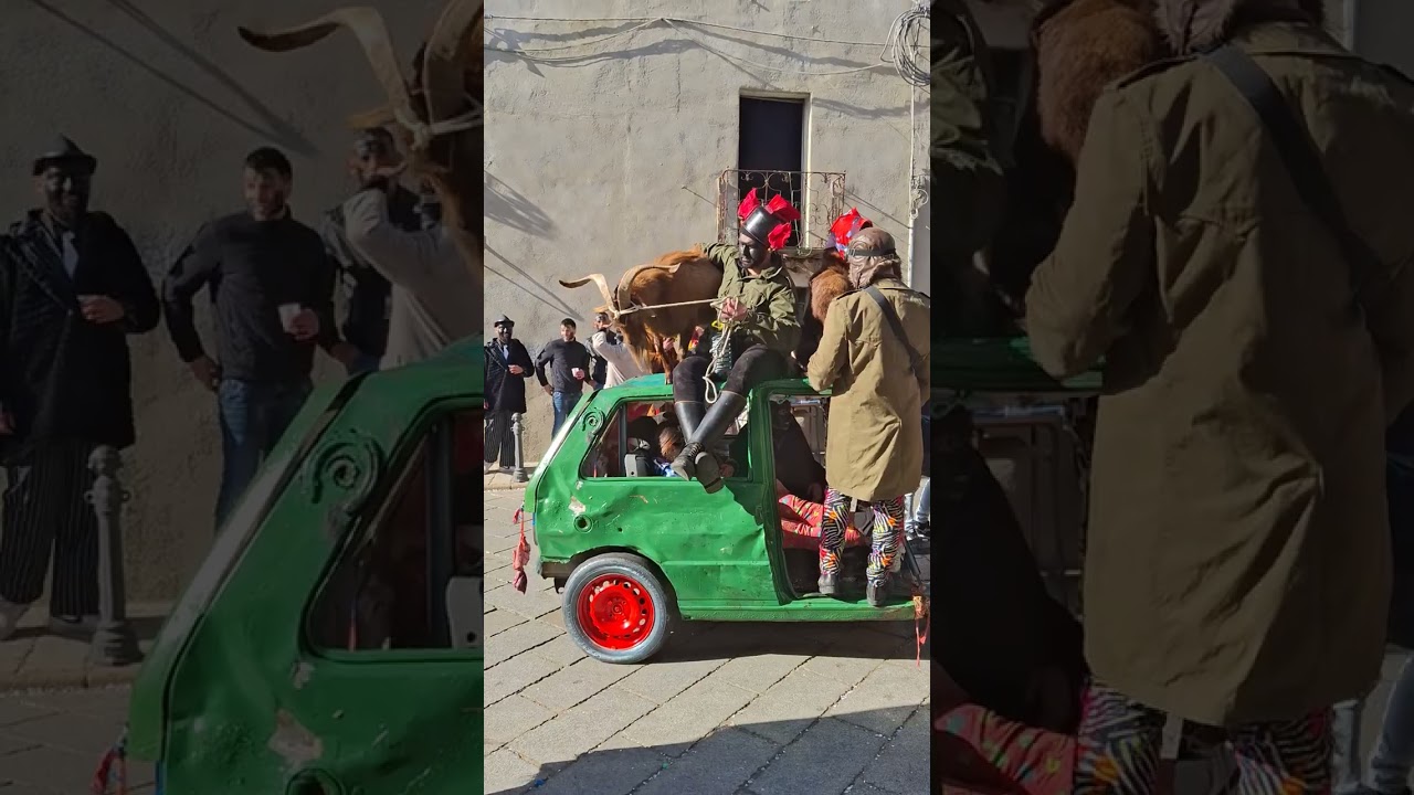 ovodda , carnevale 5 marzo 2025 , video di casula gianni