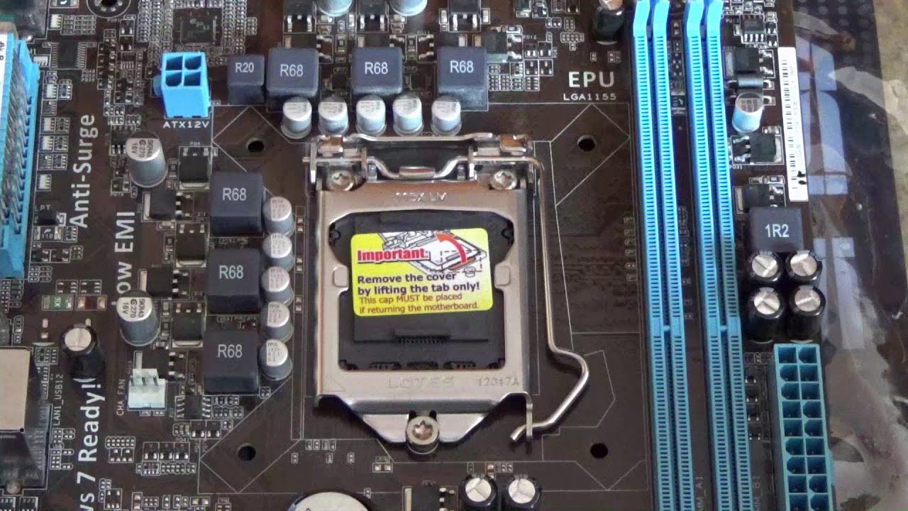 CPU-Aufr&uuml;stung/Tausch LGA-1155 Sockel