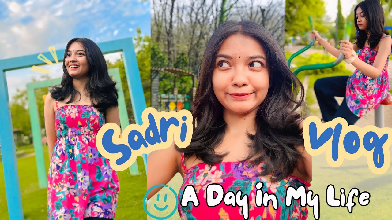 Tried sadri vlog today