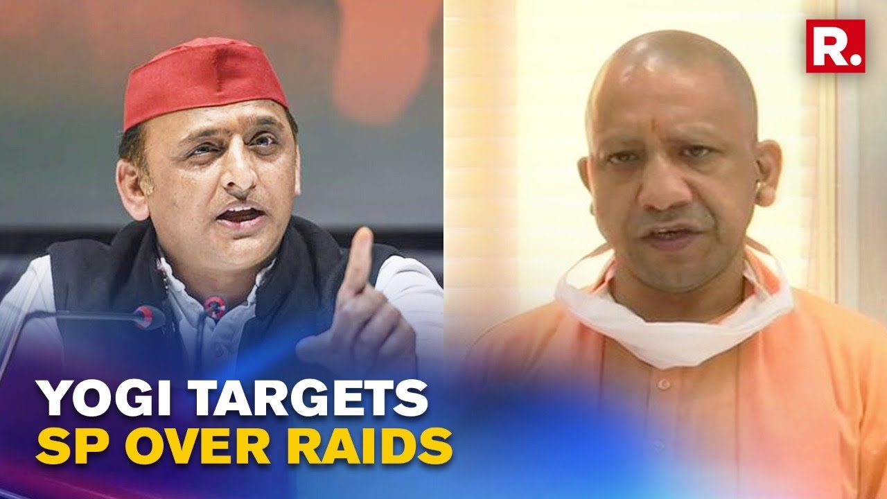 U.P CM Yogi Attacks Samajwadi Party Over IT Raids On SP MLC: 'Robbery Of People's Money'