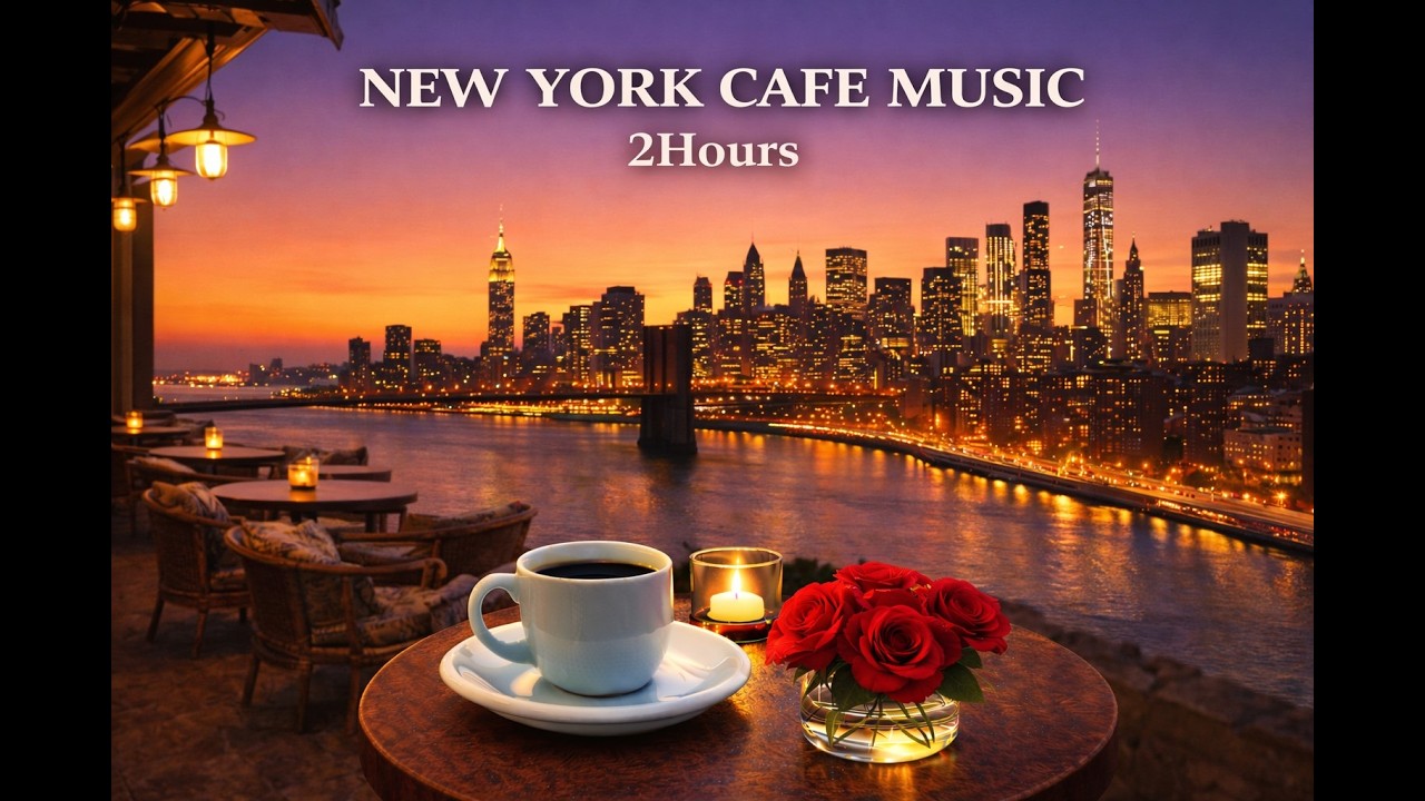 2 Hours of New York Calm Café Music for Study, Work, and Deep Focus – Vol.2