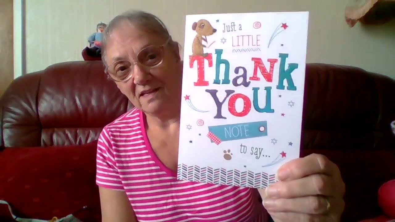 #152,Vlog, Happy Mail From Gill, Sheila's Knitting Tips and Other Stuff