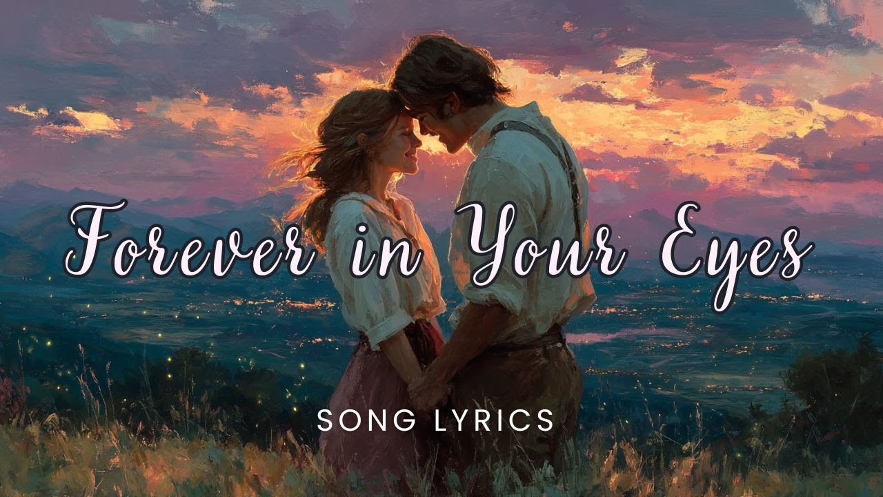 Forever in Your Eyes ✨ | Official Lyric Video | Romantic Dreamy Pop Ballad of Love