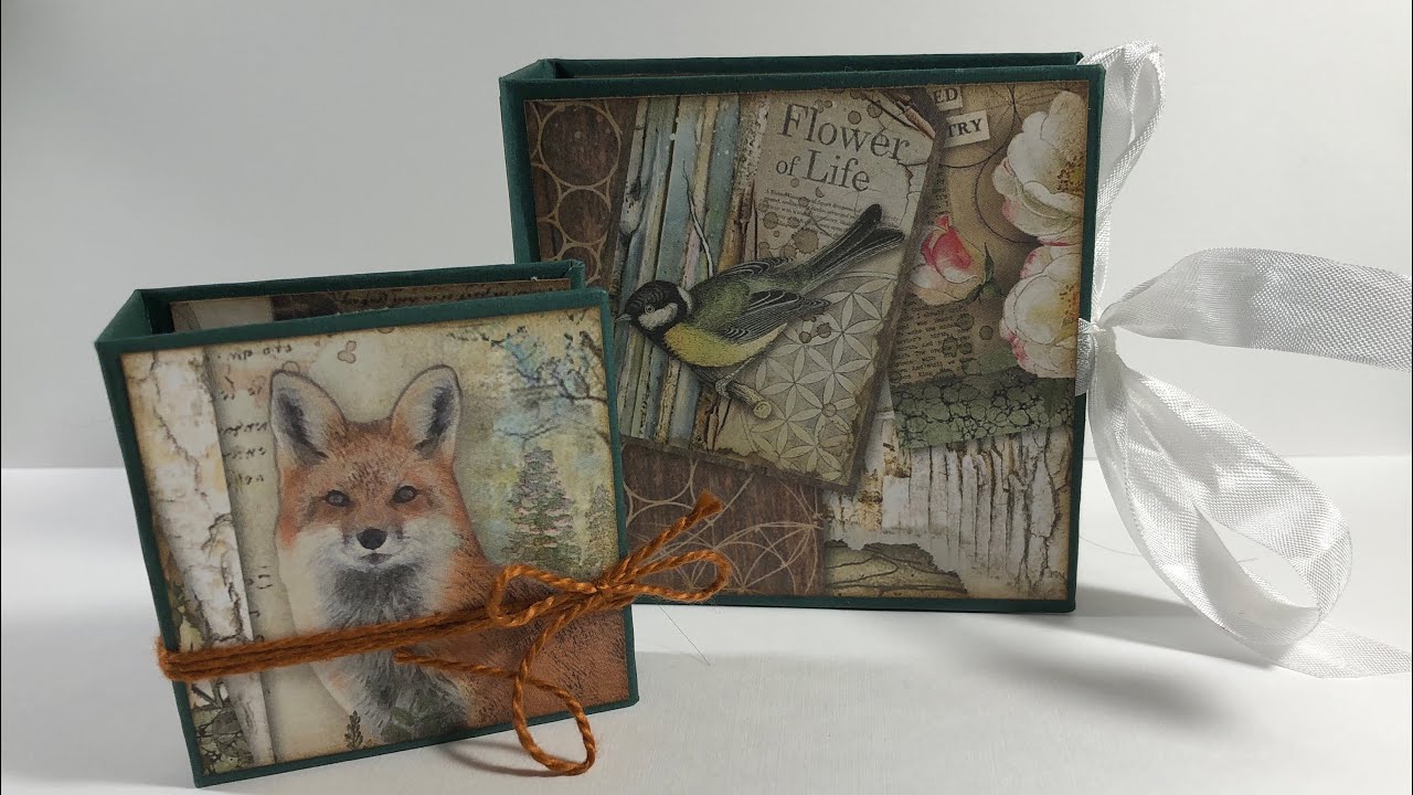 Stamperia Forest Tiny Albums Tutorial - pt 3 of 3