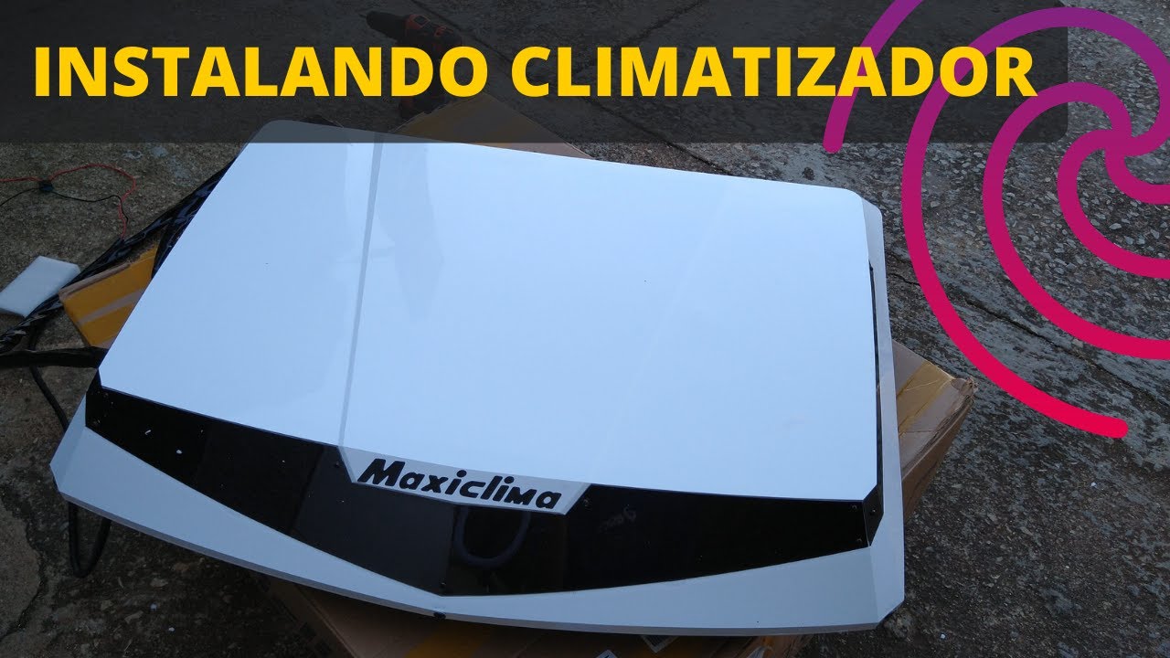 Instalando Climatizador MaxClima Slim - Motorhome | Partiu Correr e Viajar