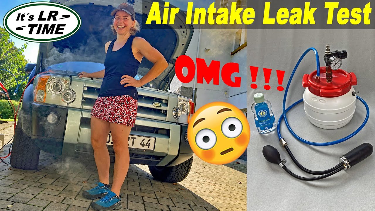 Intake Leak Test - DIY Smoke Generator - Land Rover Discovery 3 - LR3 -LR4