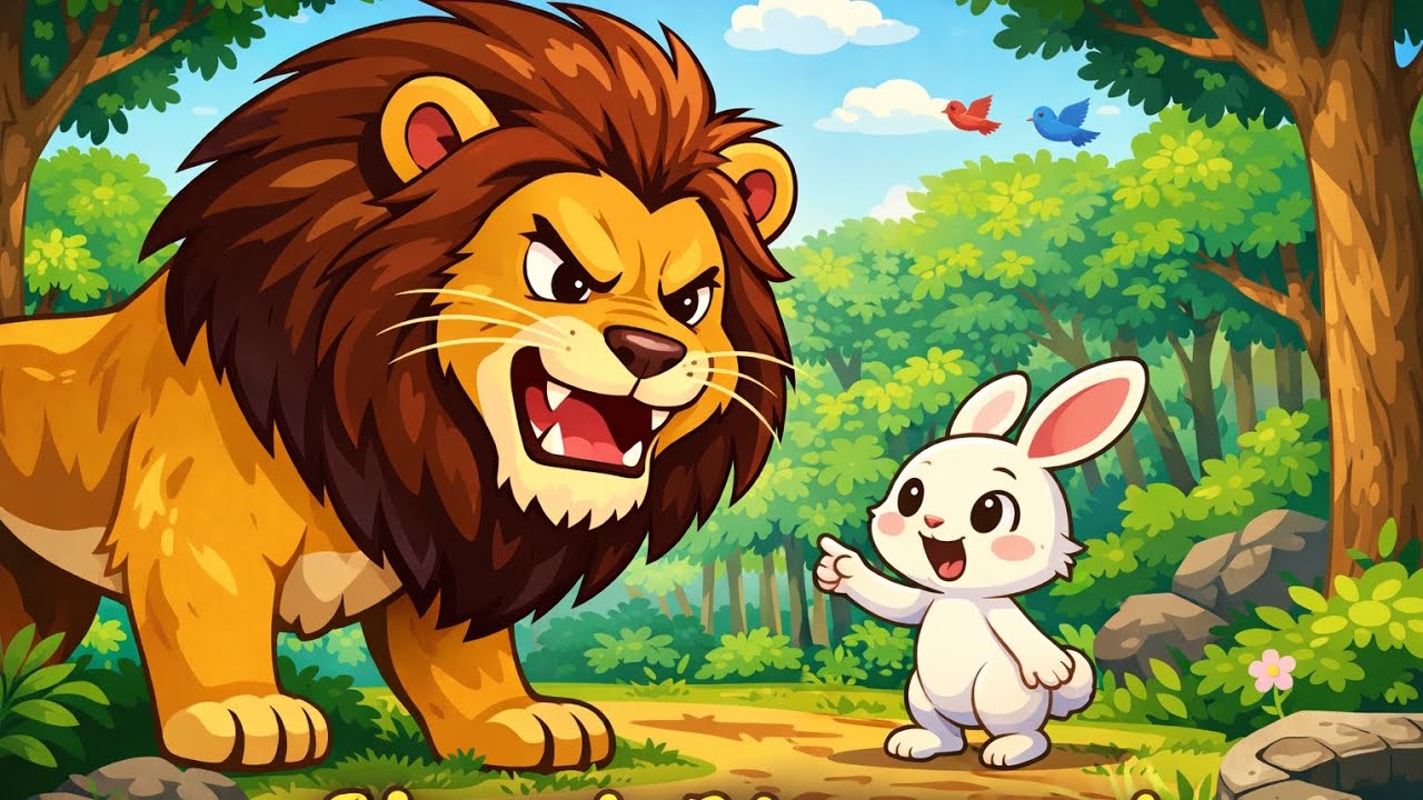 🐰🦁 சிங்கமும் சின்ன முயலும்