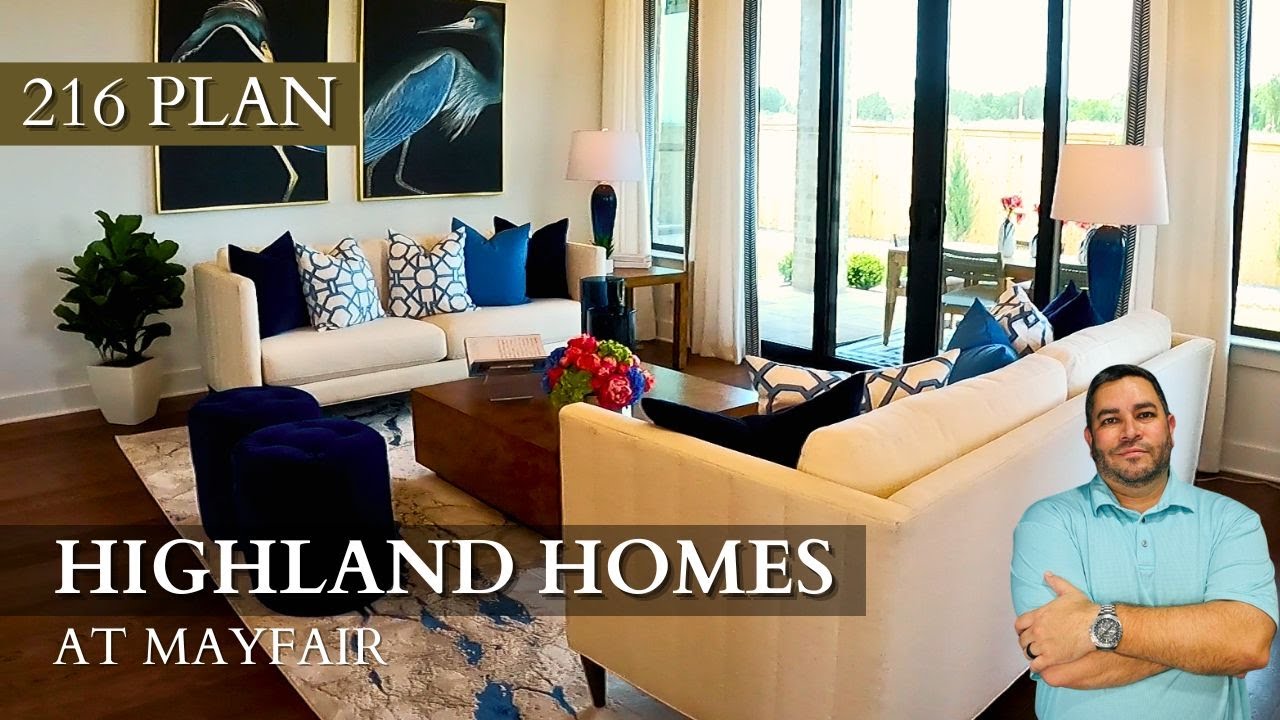 Highland Homes | Mayfair | 216 Plan | 3000 SF | 4 Bedrooms | Model Home Tour | New Braunfels, TX