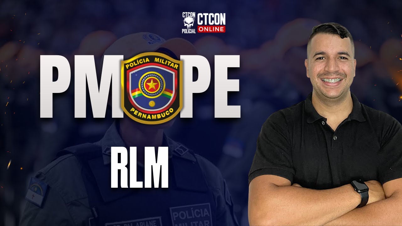 CONCURSO PMPE - RLM - PROF. GEDSON