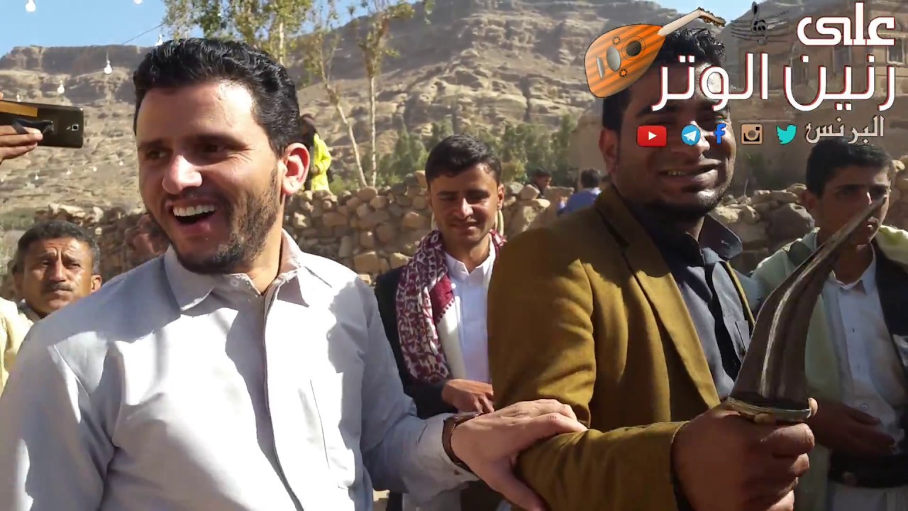شبام كوكبان تدق الطبول وتعزف الانغام وتراقص حسين محب والبرنس محمد الرداعي2018(حصري)