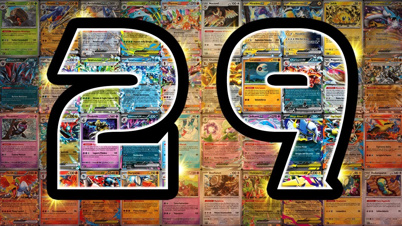 I 29 MAZZI di CARTE POKEMON migliori del momento! SPECIALE 29&deg; compleanno del Pokemon GCC! 🎂