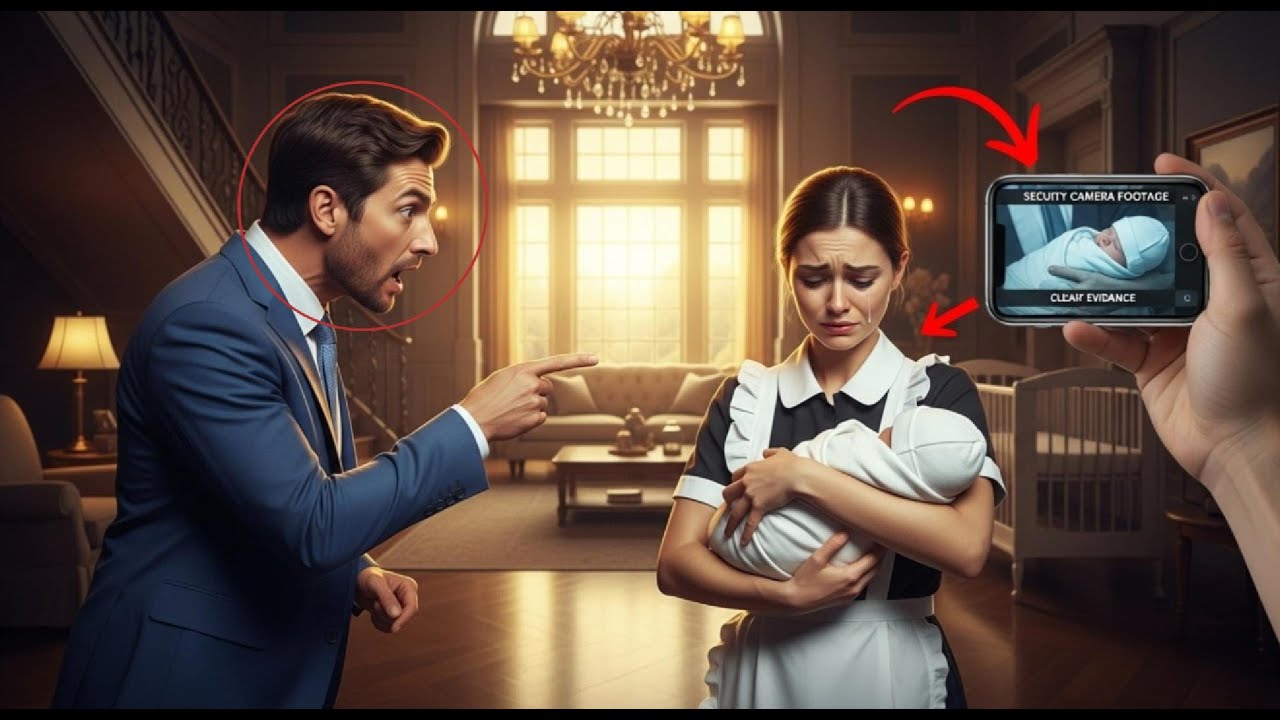 MILLIONAIRE SUSPECTS THE MAID… BUT THE CAMERA SHOWS WHO SWITCHED THE BABIES, THE TRUTH