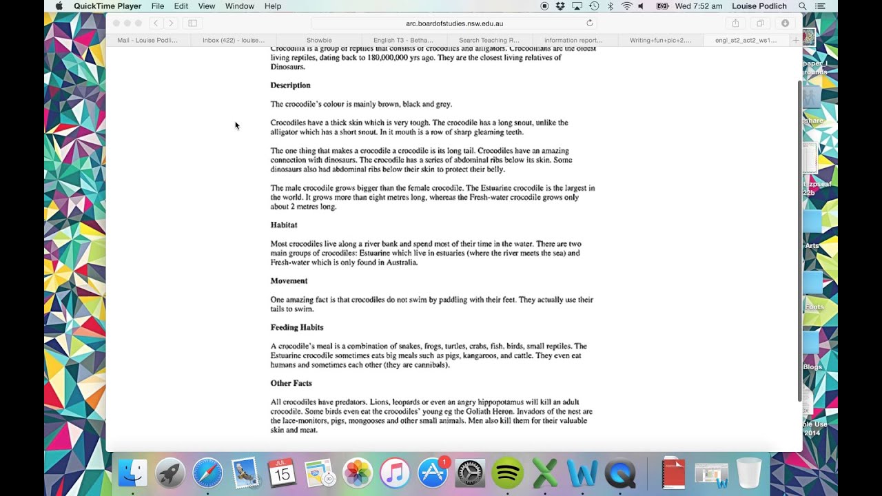 How to Write an Information Report